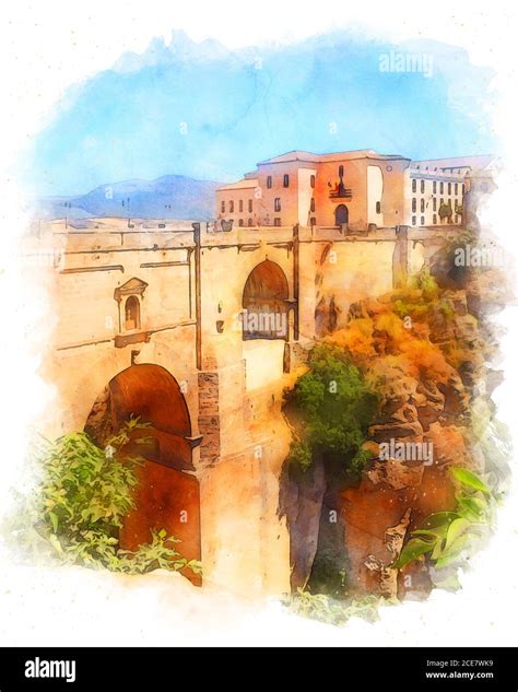 Ronda architecture Cut Out Stock Images & Pictures - Alamy