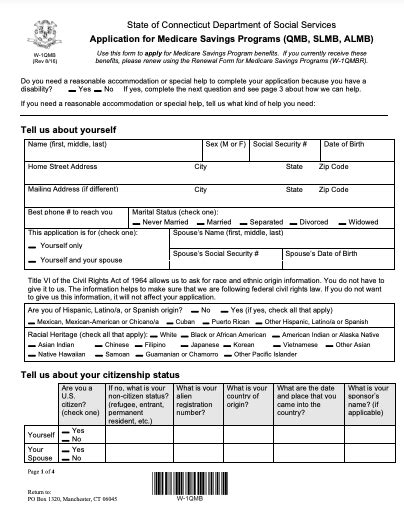 Medicare Forms — Medicare Insurance Broker Ct Michael W Antonini