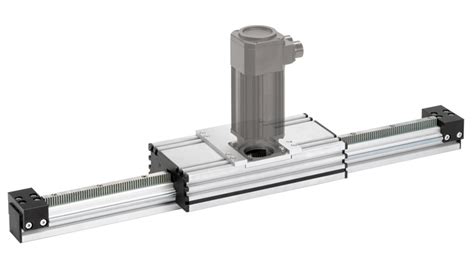 Linear Units With Rack And Pinion Drive