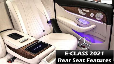 Mercedes E Class Rear Seats First Look With All Features Music