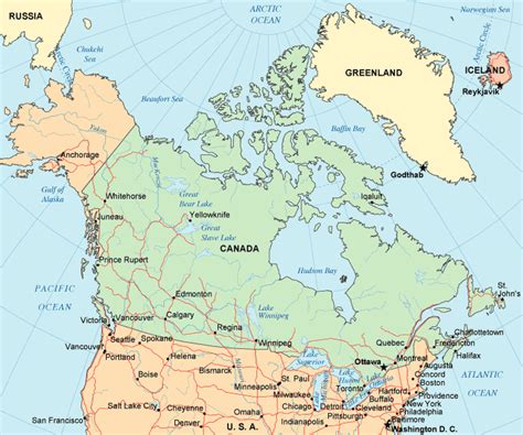 Map of Canada - Maps of Canada