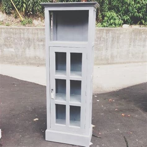 Narrow Cabinet With Glass Door Nadeau Birmingham