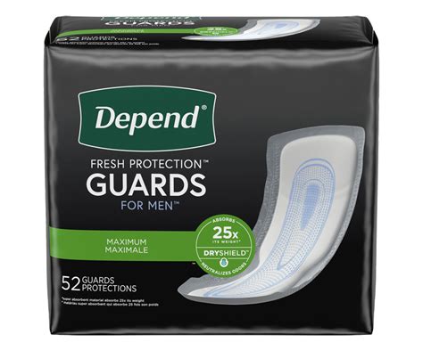 Fresh Protection Men Incontinence Pads Maximum Absorbency Units