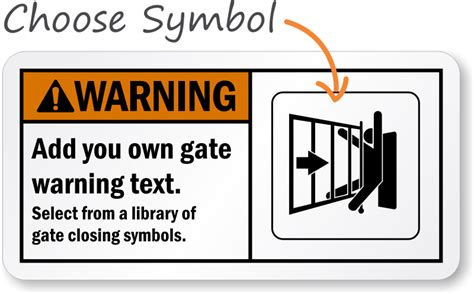 Gate Warning Signs & Automatic Gate Signs: Prevent Accidents