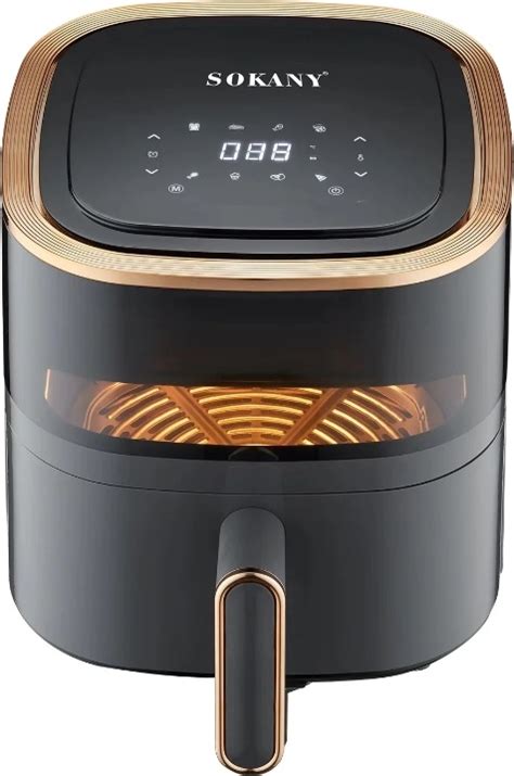 Купить Фритюрница SOKANY SK-10014 черный в Алматы – Магазин на Kaspi.kz