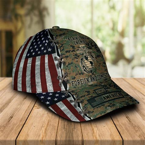 Ds004 Marine Corps Hat Against All Enemies Foreign And Domestic 1774