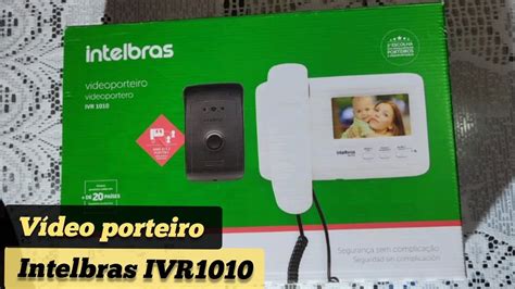 Como Instalar Video Porteiro Intelbras IVR 1010 YouTube