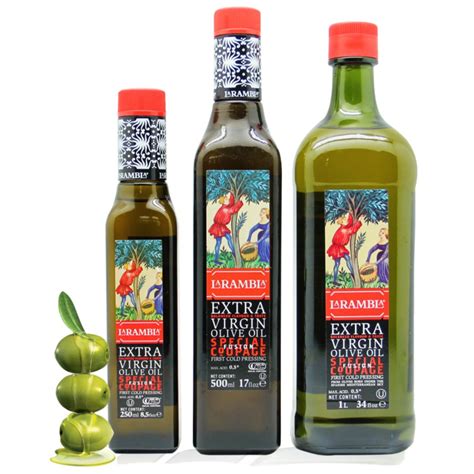 La Rambla Extra Virgin Olive Oil นำมนมะกอก แบบเอกซตรา เวอรจน