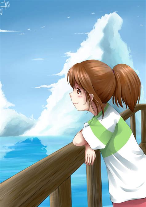 fan art spirited  chihiro  selvaria   deviantart
