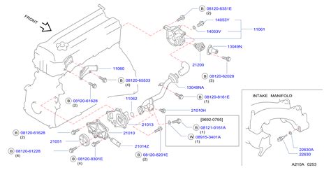 Nissan Altima Engine Coolant Temperature Sensor N