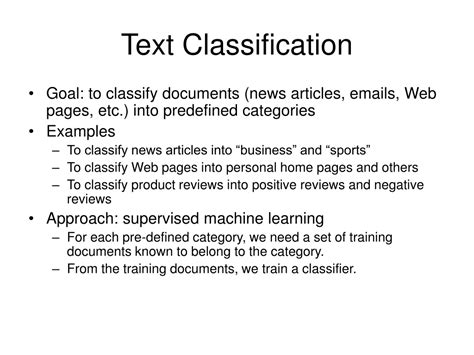 Ppt Text Classification Using Svm Light Powerpoint Presentation Free Download Id 9621845