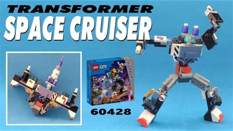 Tutorial Let S Build Transformer Using Lego City 60428 Space Construction Mech Youtube