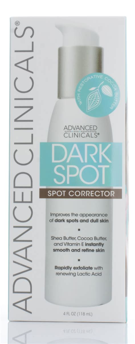 Advanced Clinicals Dark Spot Corrector Cream 4 Fl Oz 118ml 689989885404 Ebay