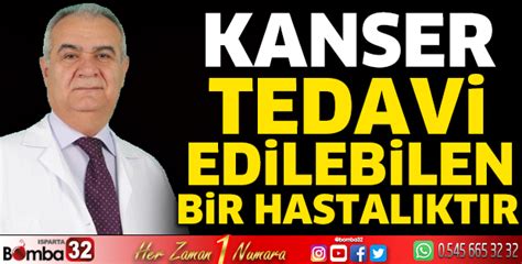 Kanser tedavi edilebilen bir hastalıktır