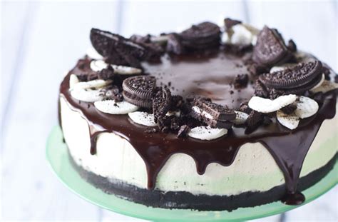 Nadiya Hussains No Bake Mint Oreo Cheesecake Recipe Goodtoknow