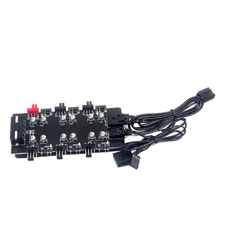 Wholesale Computer Motherboard Ide 1 To 6 Pwmargb Hub 4 Pin Fan