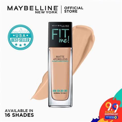 Lightweight Foundation Liquid Foundation Fit Me Matte And Poreless Shopping Day Oil Control