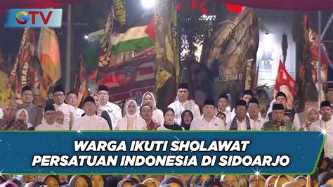 Hary Tanoesoedibjo Mahfud Md Dan Kh Said Aqil Hadiri Sholawat