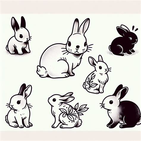 Best Cute Bunny Tattoo Ideas | Vondy