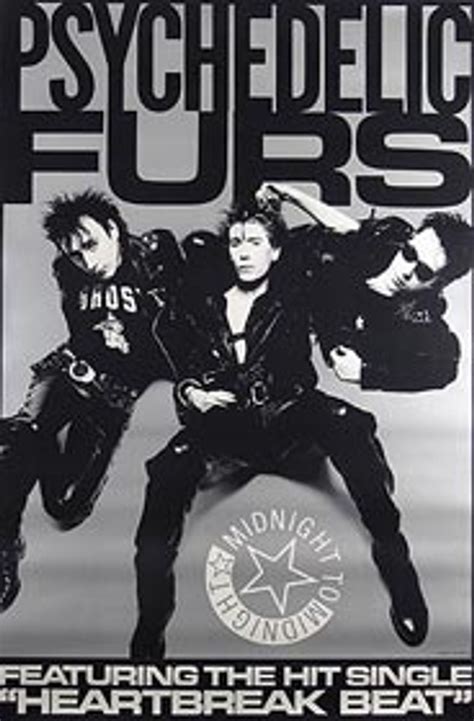 The Psychedelic Furs 87 Promo Poster Poster Buy Movie Posters At