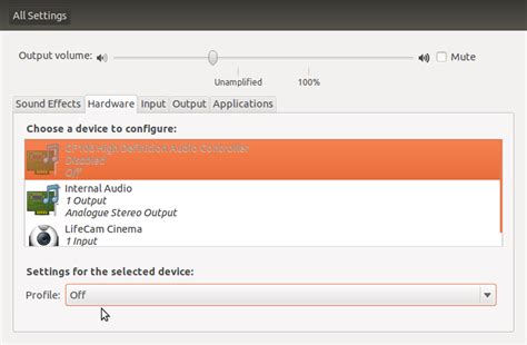 sound - How can I disable an audio HDMI device? - Ask Ubuntu