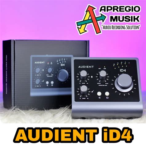 Jual Audient iD4 MK II ORIGINAL Garansi Resmi Soundcard Recording ...