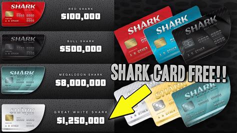 AVOIR DES SHARK CARDS GRATUITEMENT POUR LE DLC MILITAIRE 1 250 000