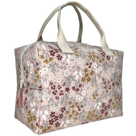 Sac isotherme Ice cube Liberty rose Emmanuel Création