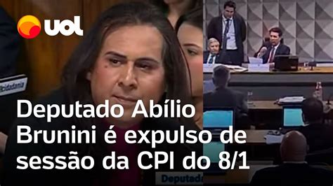 Cpi Do Deputado Ab Lio Brunini Expulso Por Maia Ap S Interromper