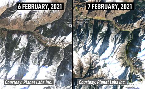 Uttarakhand Flood Before And After