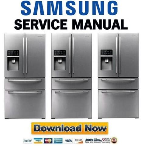 Samsung Rf4267hars Service Manual And Repair Guide Download Manua