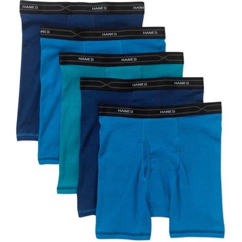 Hanes Mens X Temp Boxer Briefs 5 Pack