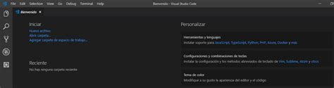 Compensar Ajedrez Comiendo Visual Studio Code Primeros Pasos Sentido