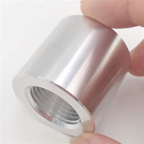 Custom Flange Sleeve Bushing Cnc Machining Plastic Stainless Steel