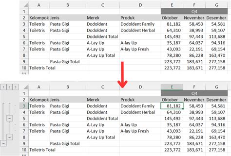 Cara Membuat Outline Di Excel Excelandor