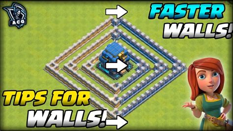 Upgrade Walls Faster In Clash Of Clans 😳 Tamil Tips For Walls Clashofclans Aahil