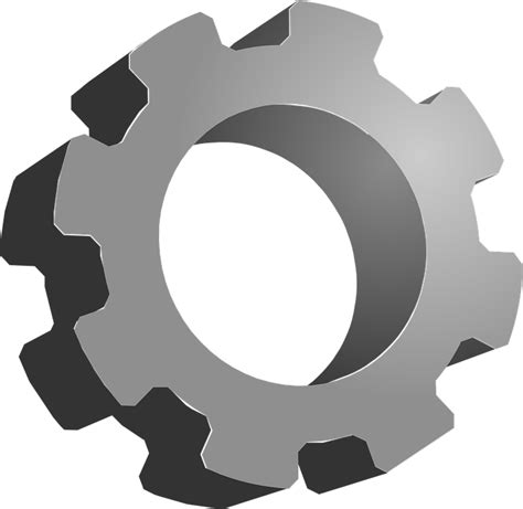 Vector Gear Icon 394407 Free Icons Library