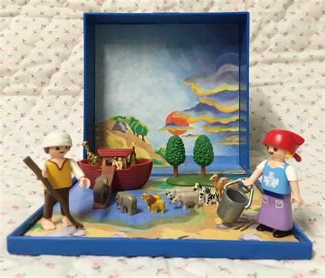 Playmobil A Micro Arche De No Animaux Aimant S Sans Boite Eur