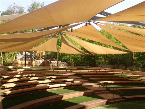 Amphitheater Shade Sails 13