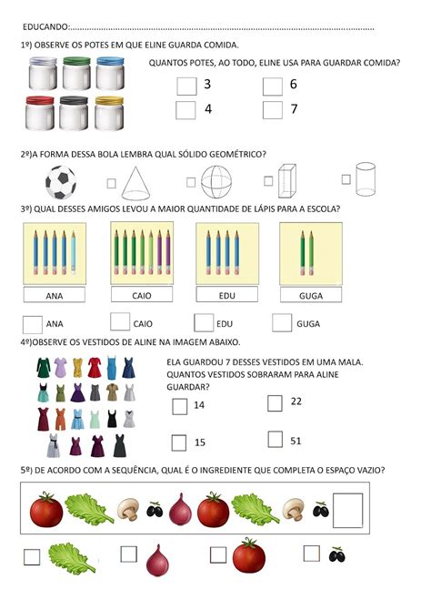 Atividades Contar Medir Ordenar E Codificar 4 Ano - BEL CARDOZO: ATIVIDADES DE MATEMÁTICA 1º ANO /CONTAR / PROBLEMAS DE ...