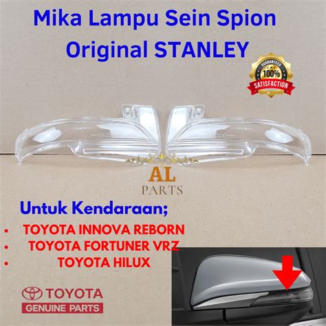 Jual Mika Lampu Sein Spion Original STANLEY Toyota Innova Reborn