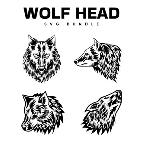 Tribal Wolf Svg Files Bundle Masterbundles