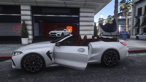 2021 BMW M8 F91 Competition Convertible Animated Roof Add On Gta5