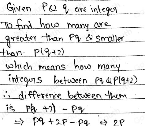 Solved Bulsu Reviewerss If P And Q Are Positive Integers How Many