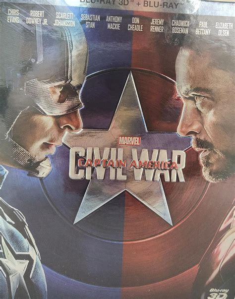 Captain America Civil War 美國隊長3 英雄內戰 3d Bluray 香港版