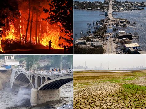 Natural Disasters Collage