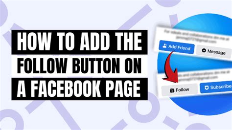 5 Steps To Add Follow Button On Facebook Business Page