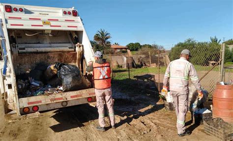 Van recolectadas más de 475 toneladas de basura doméstica durante