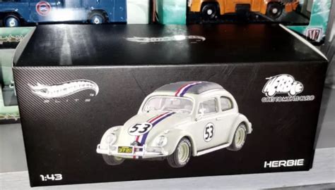 HERBIE THE Love Bug Movie Car Hot Wheels Elite Beetle Volkswagen VW PicClick AU