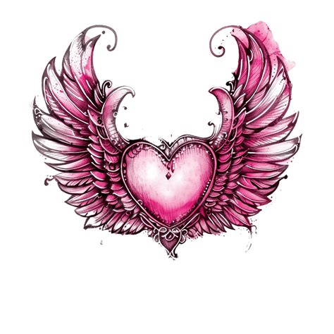 finger print tattoo heart 3